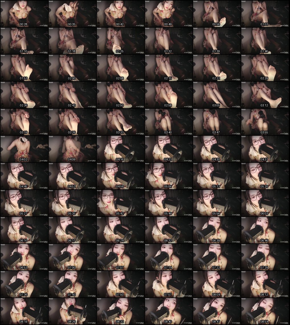 轩子巨二兔最新四期B站充电ASMR：禁忌足部摩擦诱惑秀