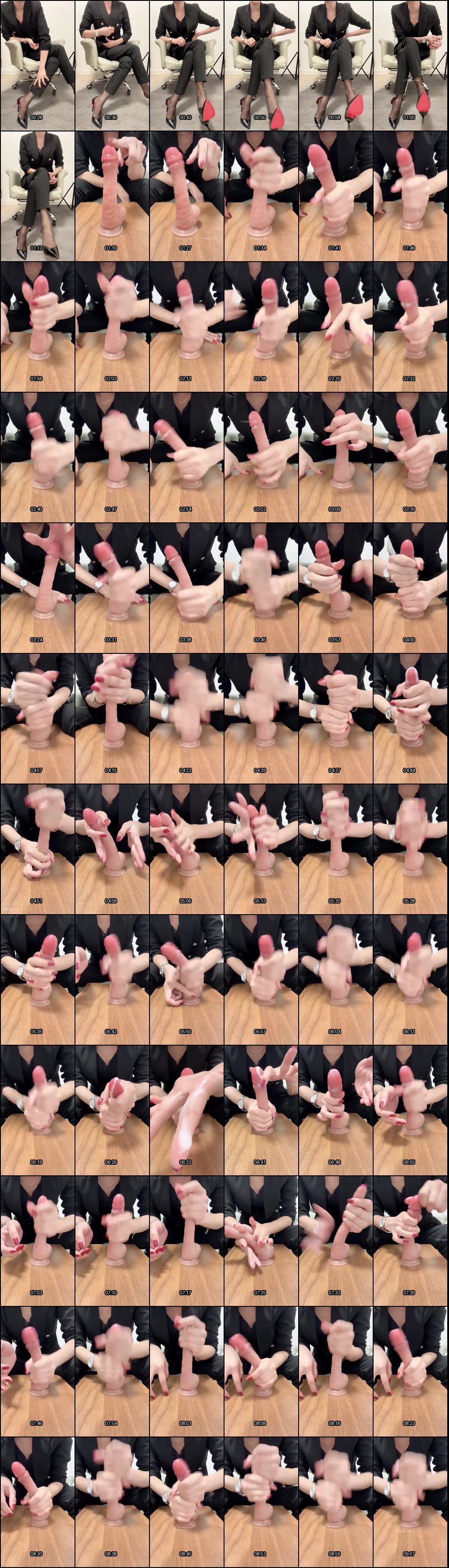 抖音丝袜少妇丝足剧情：足交假阳具激情诱惑