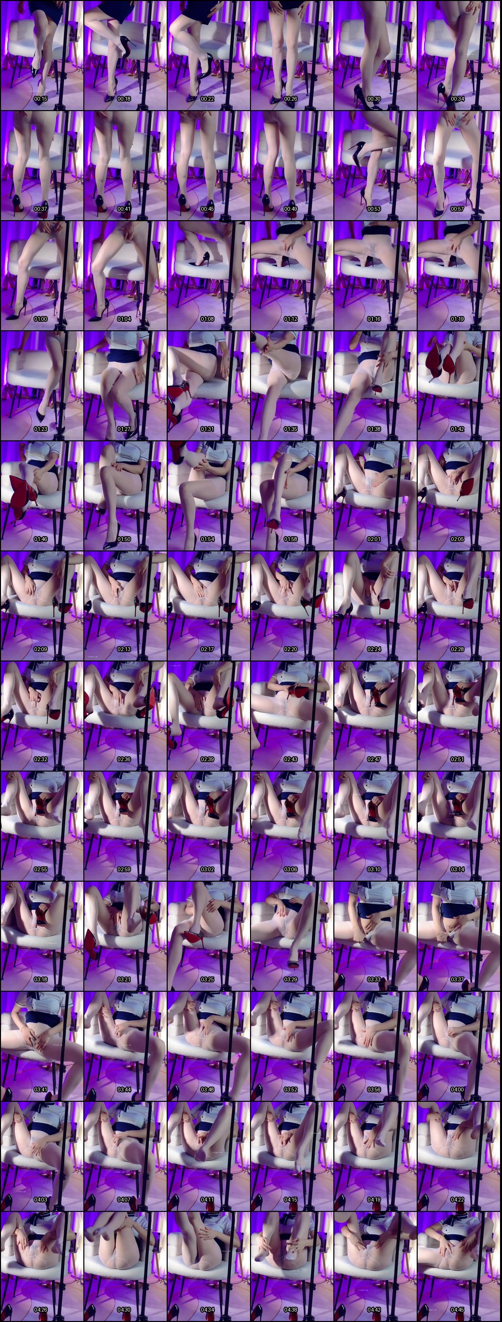 紫韵高跟诱惑：性感足部控玩乐