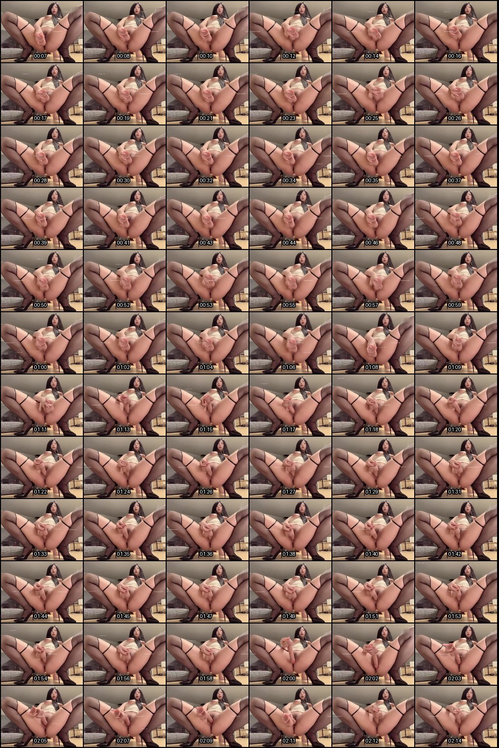 高跟鞋控的极致诱惑：奺奈美高跟美腿秀1