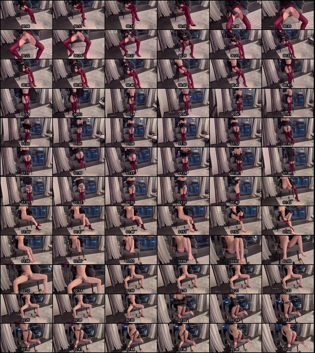 高跟鞋控的致命诱惑：汁汁的性感足部秀