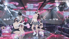 韩国女团PK脱衣热舞合集_黑丝长腿主播激情表演_1