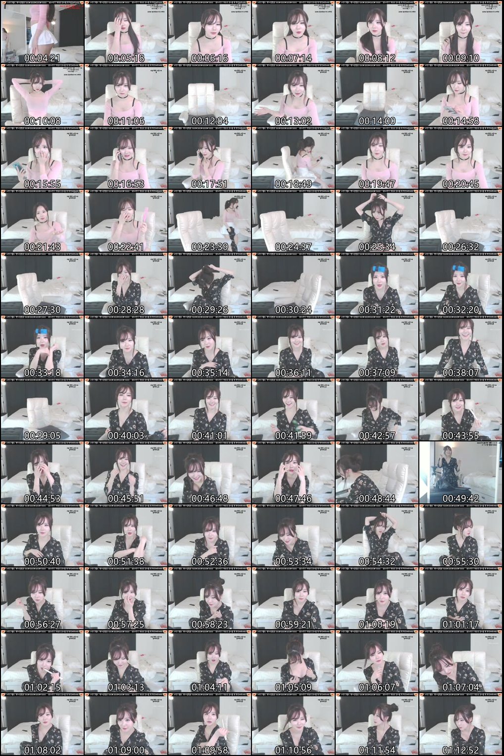 韩国知名主播BJ青草裸舞精彩合集第61期_1