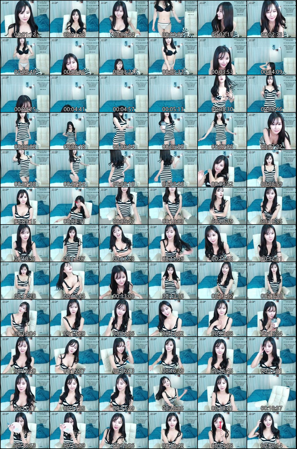 韩国知名主播BJ青草裸舞精彩合集精选_25