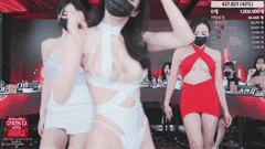 韩国女团PK黑丝长腿主播脱衣热舞精彩合集_25