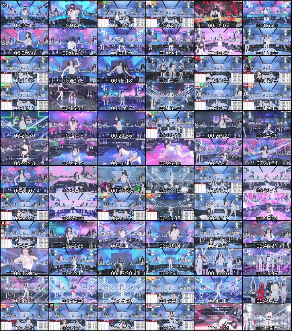 韩国女团PK热舞秀_黑丝长腿引爆舞台_22