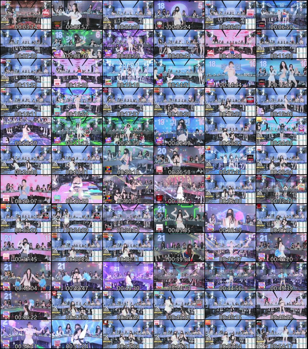 韩国女团PK热舞秀_黑丝长腿引爆舞台_9