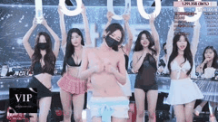 韩国女团PK热舞合集_黑丝长腿脱衣劲爆表演_10