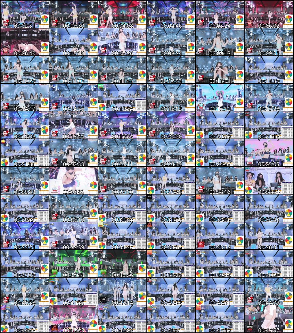 韩国女团PK热舞秀_黑丝长腿引爆舞台_16