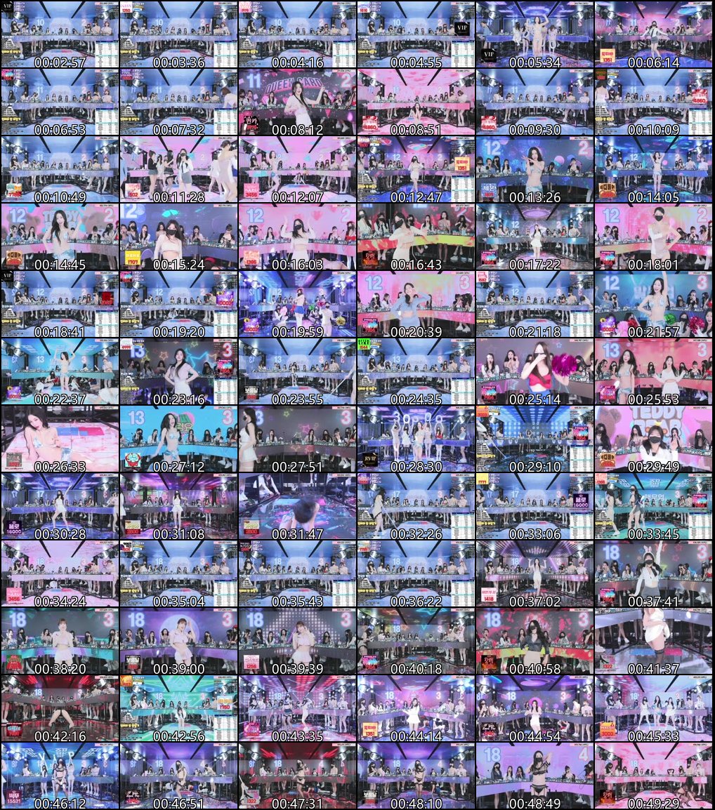 韩国女团PK热舞秀_黑丝长腿引爆舞台_8