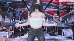 韩国女团PK热舞合集_黑丝长腿主播脱衣表演精彩回顾_2