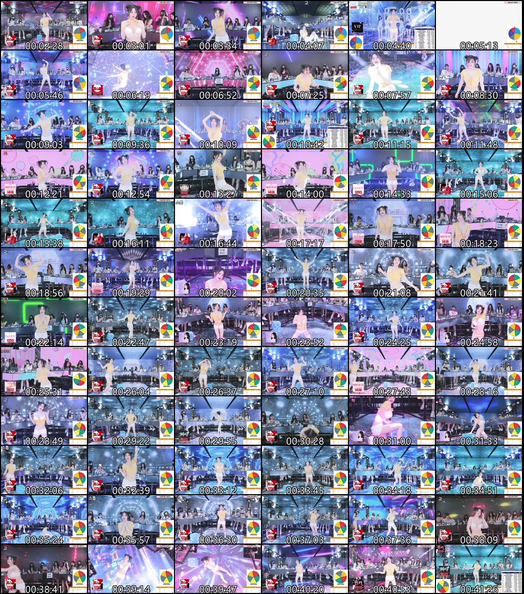 韩国女团PK热舞秀_黑丝长腿引爆舞台_19