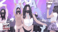 韩国女团PK脱衣热舞合集_黑丝长腿主播精彩表演_5