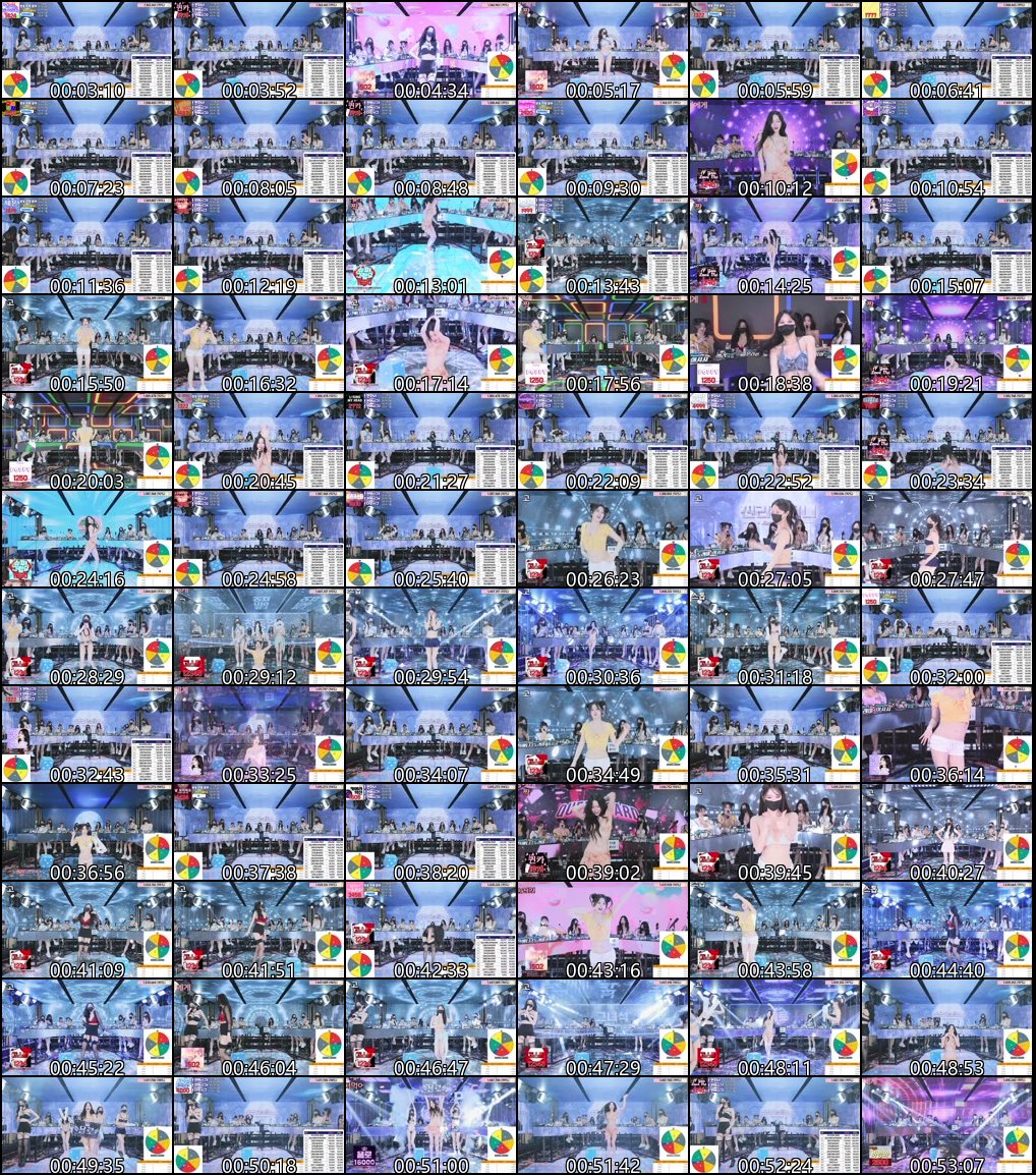 韩国女团PK热舞秀_黑丝长腿引爆舞台_17