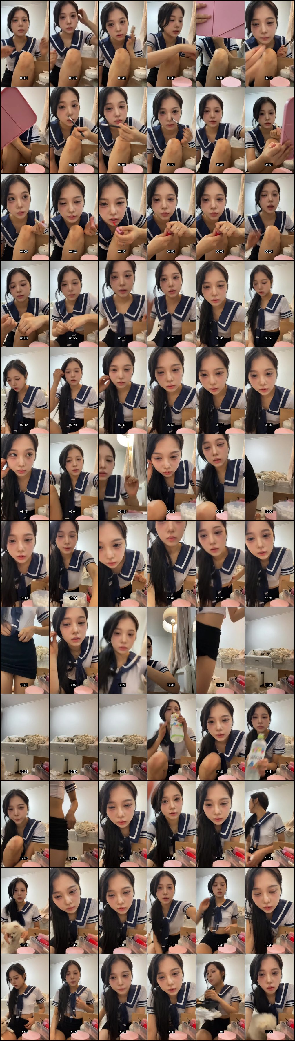 韩国高颜值女主播私拍曝光！约炮自慰反差婊舔精销魂模样超撩人