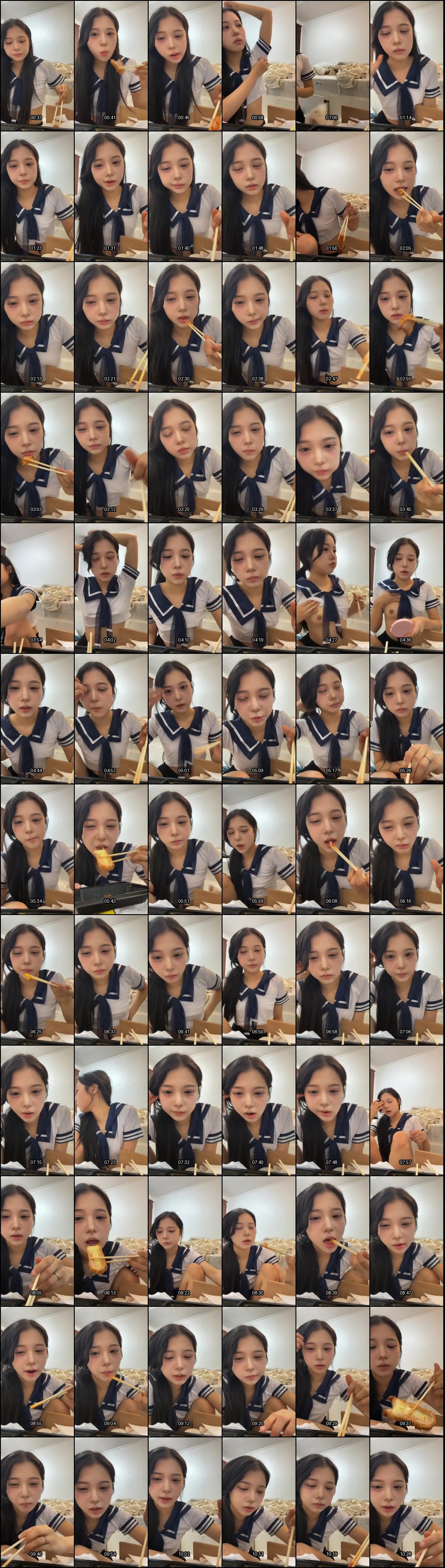 韩国高颜值女主播私拍曝光：约啪自慰反差婊舔精销魂模样