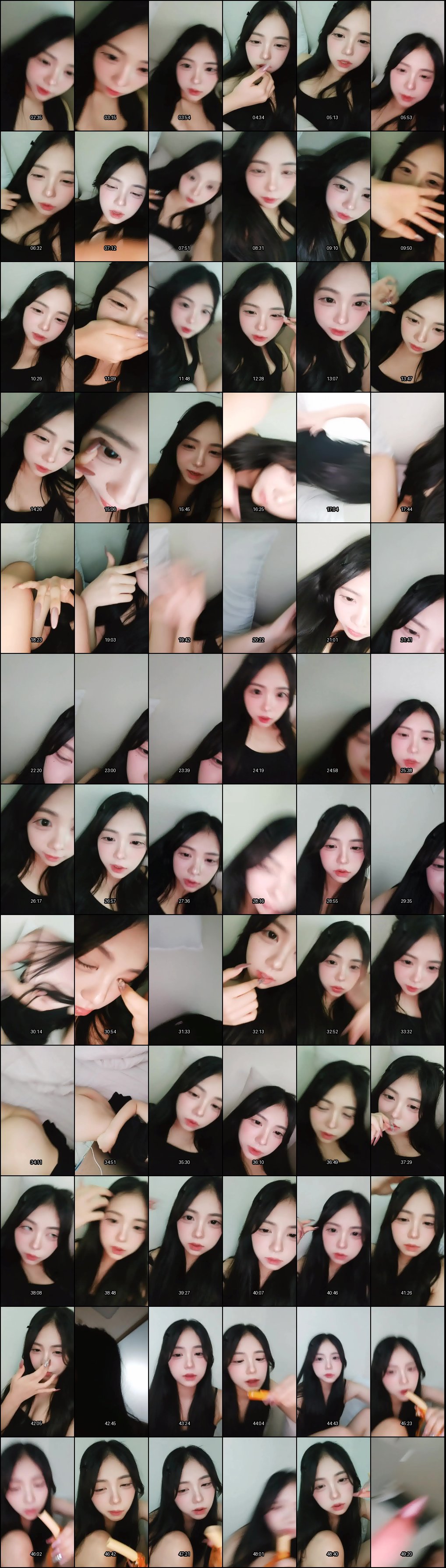 高颜值韩国女主播私拍流出！反差自慰舔精销魂模样太撩人