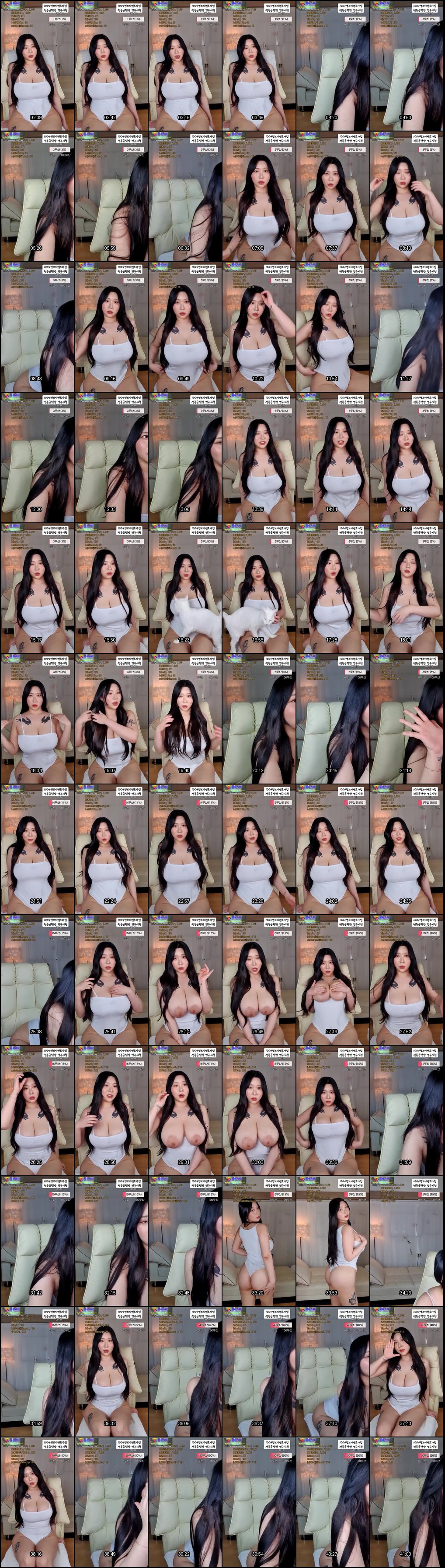 찌옹顶级韩国BBW豪乳女主播：天然高颜值奶后乳交诱惑