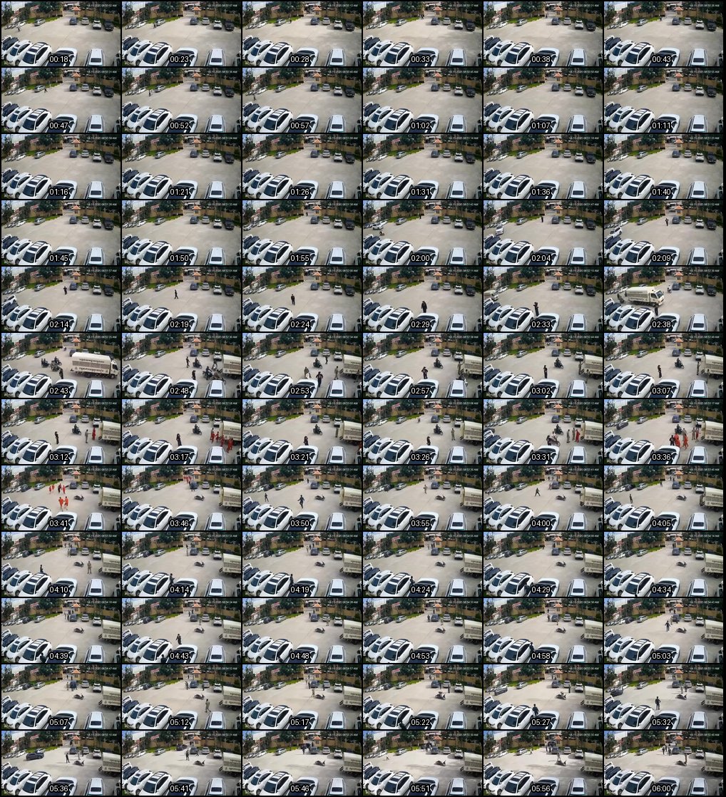 震惊！神秘黑衣女子法院递枪助囚犯劫狱，警方AK猛烈还击现场视频曝光