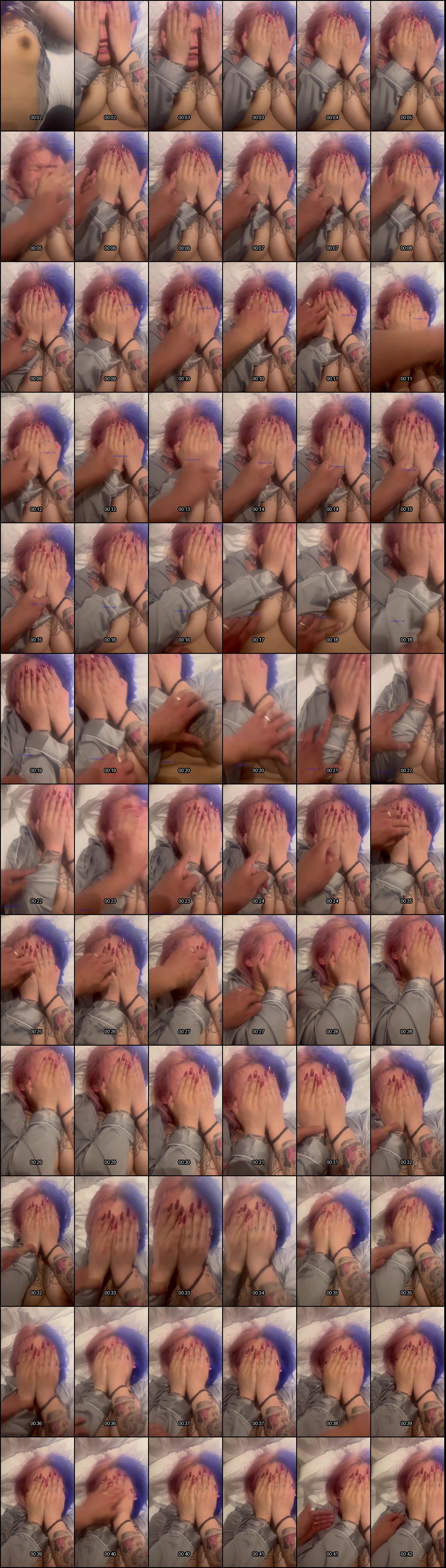 B级泄密曝光！全身纹身潮女的狂野激情9