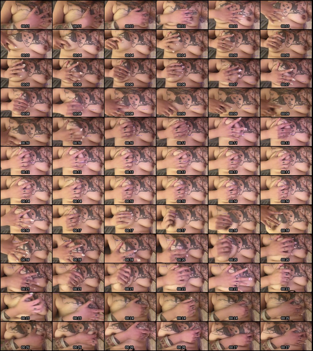 B级泄密曝光：全身纹身潮女的狂野激情