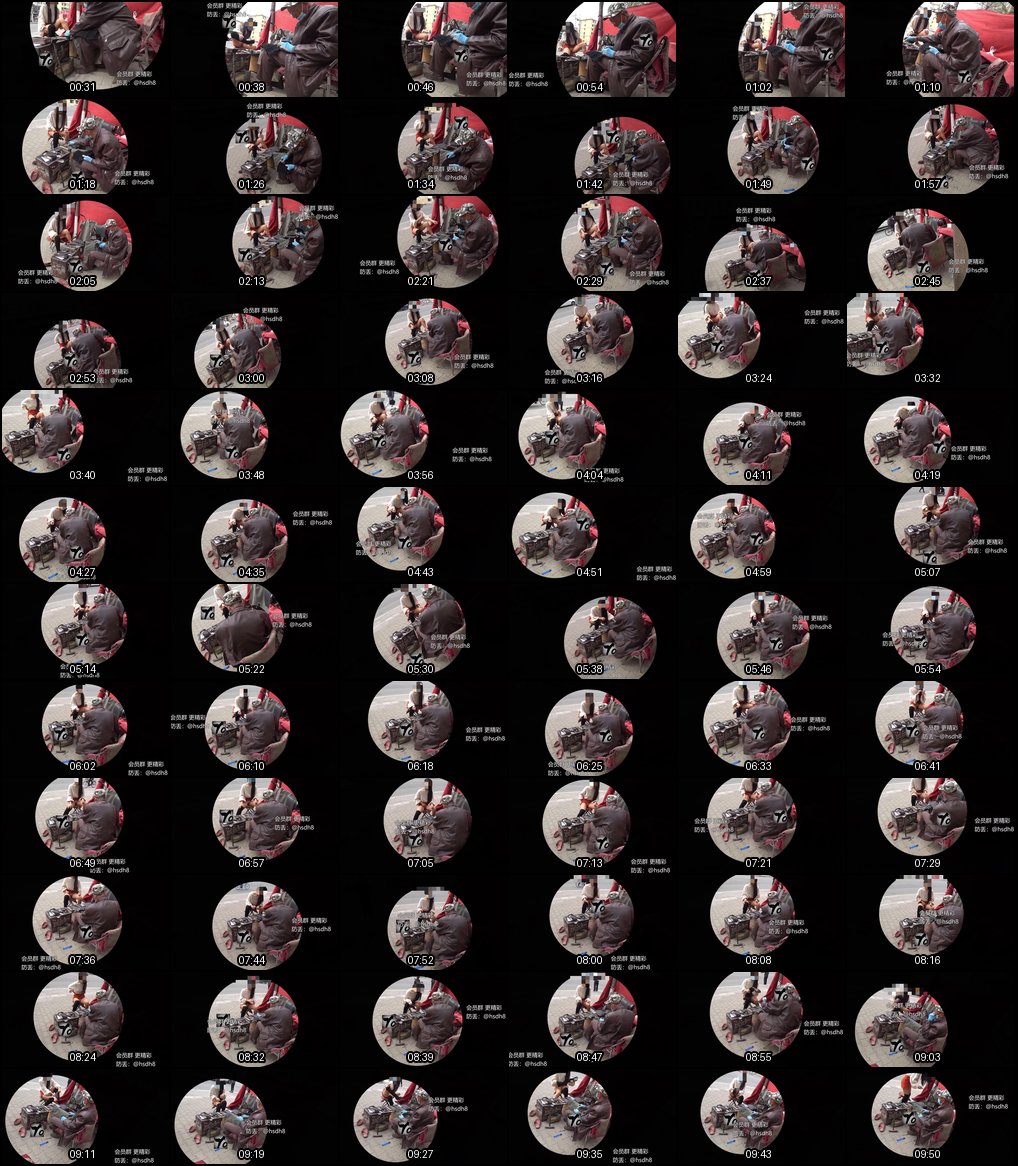 YQK街边修鞋惊人露出！短裙无内裤翘腿分开，粉嫩私处直怼老大爷脸前绿帽刺激