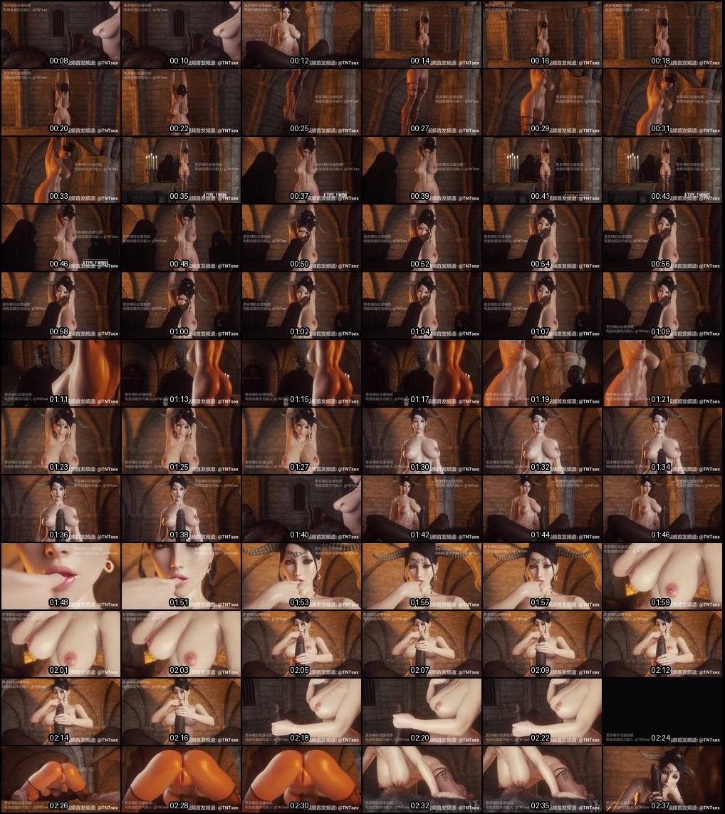 3D同人巨乳熟女捆绑调教内射喷水高潮