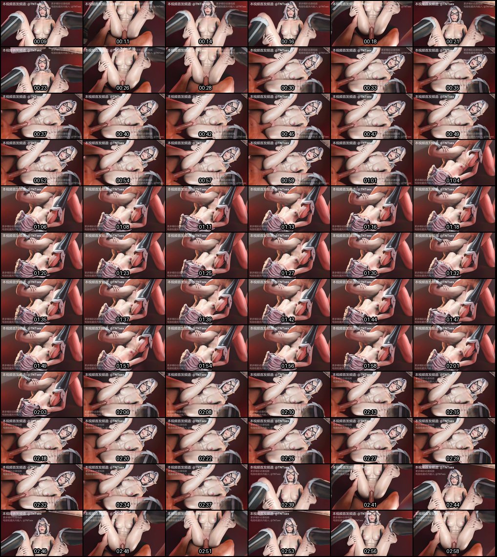 3D同人动漫：欧美巨乳白虎少妇张开双腿等待插入