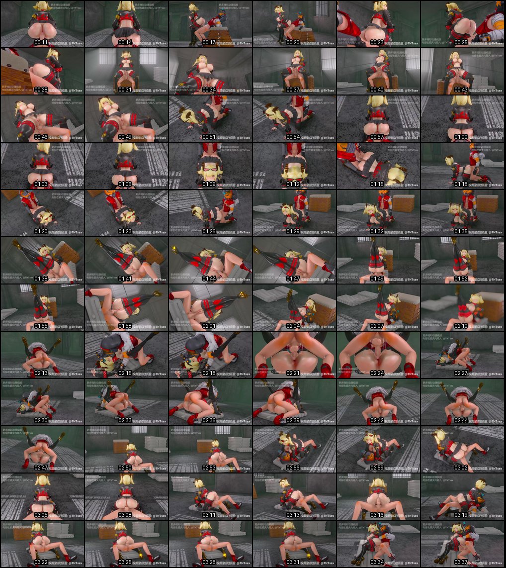 黑丝反差萝莉少女大屁股诱惑！3D无码同人动漫