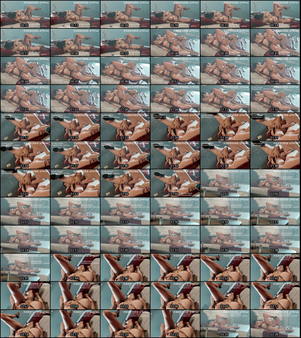 3D国漫同人：极品爆乳御姐巨乳诱惑，后入深操小穴无码高潮