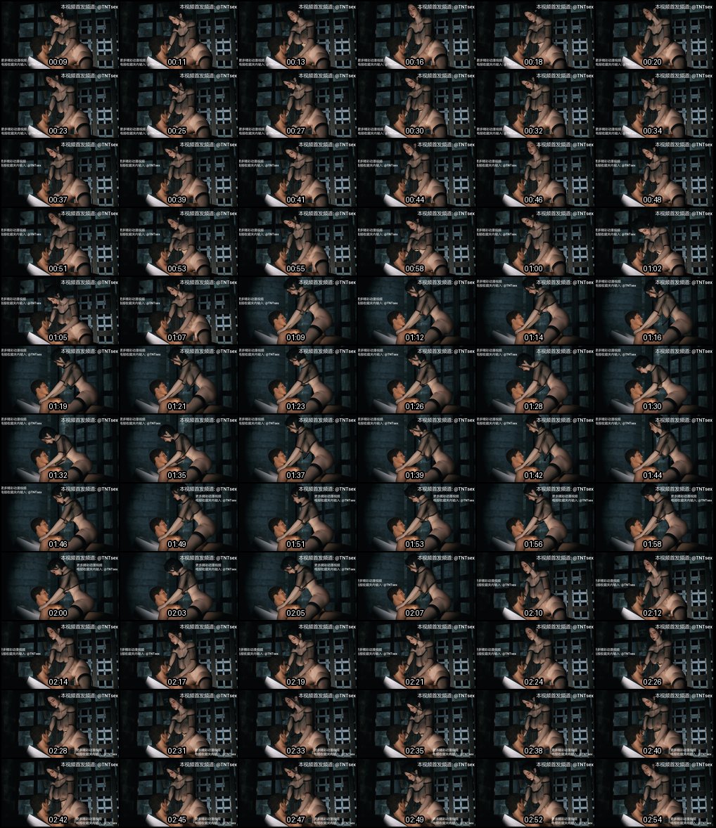 3D国漫同人：尤物姐姐黑丝侍奉，白虎嫩鲍鱼极致诱惑