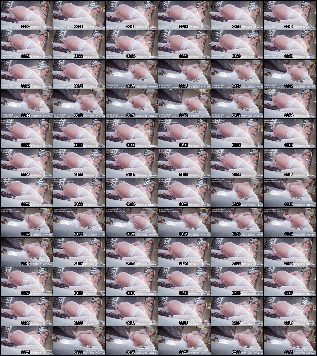 3D国漫白虎少女假屌自慰 高跟蕾丝袜蜜桃臀粉鲍诱惑