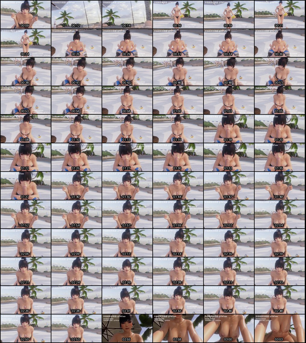 海边邂逅巨乳少女：大奶夹击鸡巴的激烈乳交诱惑 - 3D同人国漫无码