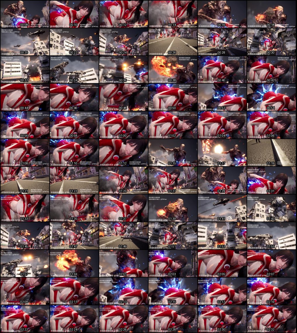 巨乳奥特之母遭大屌怪兽后入调教，中出内射骚逼高潮