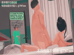 3D国漫巨乳护士贴心服务：掏出丰满乳房任病人舔舐