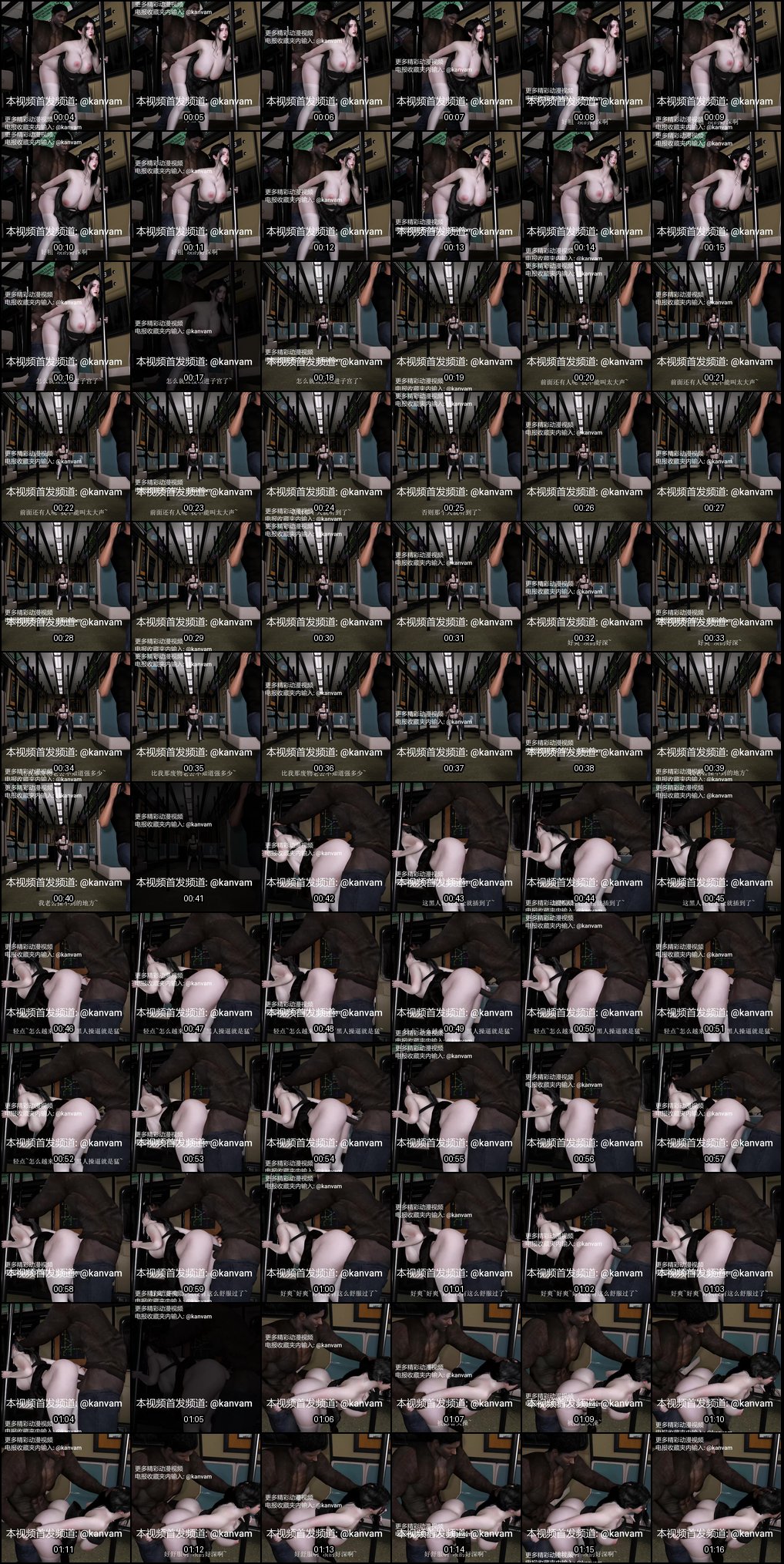 地铁痴汉诱惑：巨乳少妇撅臀发骚 3D VAM国漫中文配音完整版