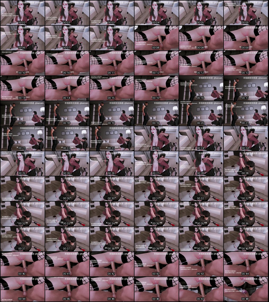 惊！当着老公面被儿子内射，黑丝巨乳熟女母子乱伦禁忌 - 3D VAM国漫中文配音完整版