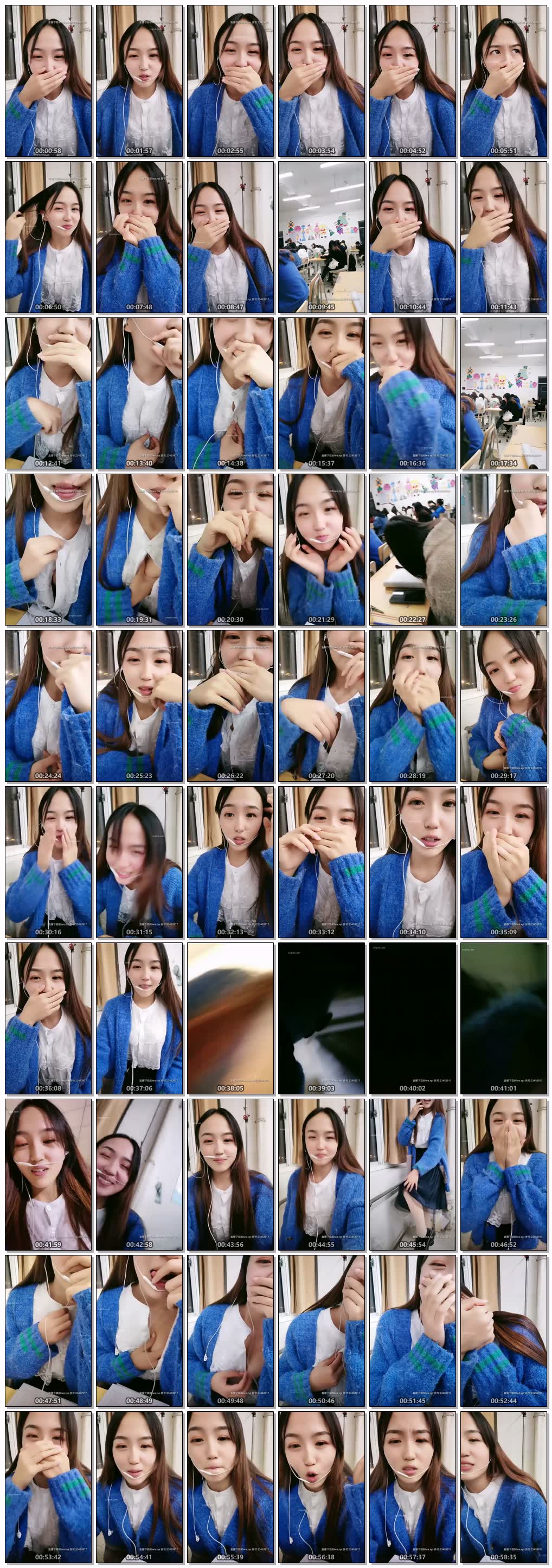 【身高176小学妹】课上让闺蜜掩护偷偷漏咪咪，回宿舍脱光光