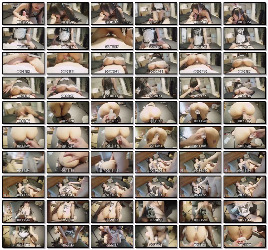 【自拍泄密】真实约炮约到可爱女仆少女啪啪内射激情爆草真是舒服