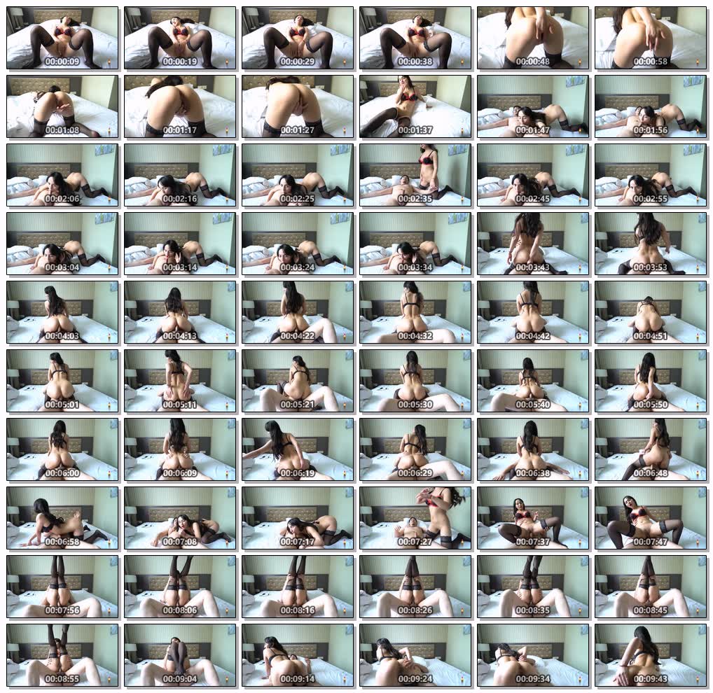 性感黑丝混血女孩与男友销魂肛交