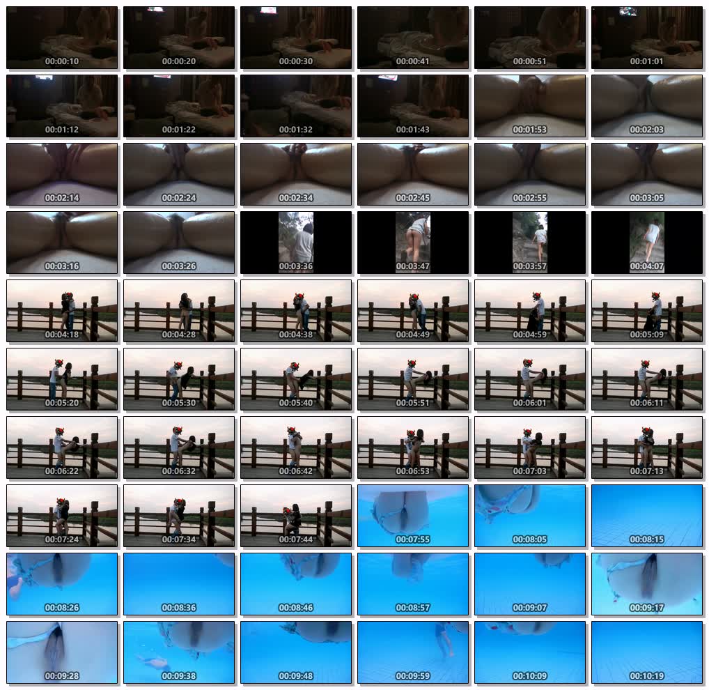 新婚夫妻的蜜月旅行按摩房、风景区和游泳池都是我们的性爱擂台