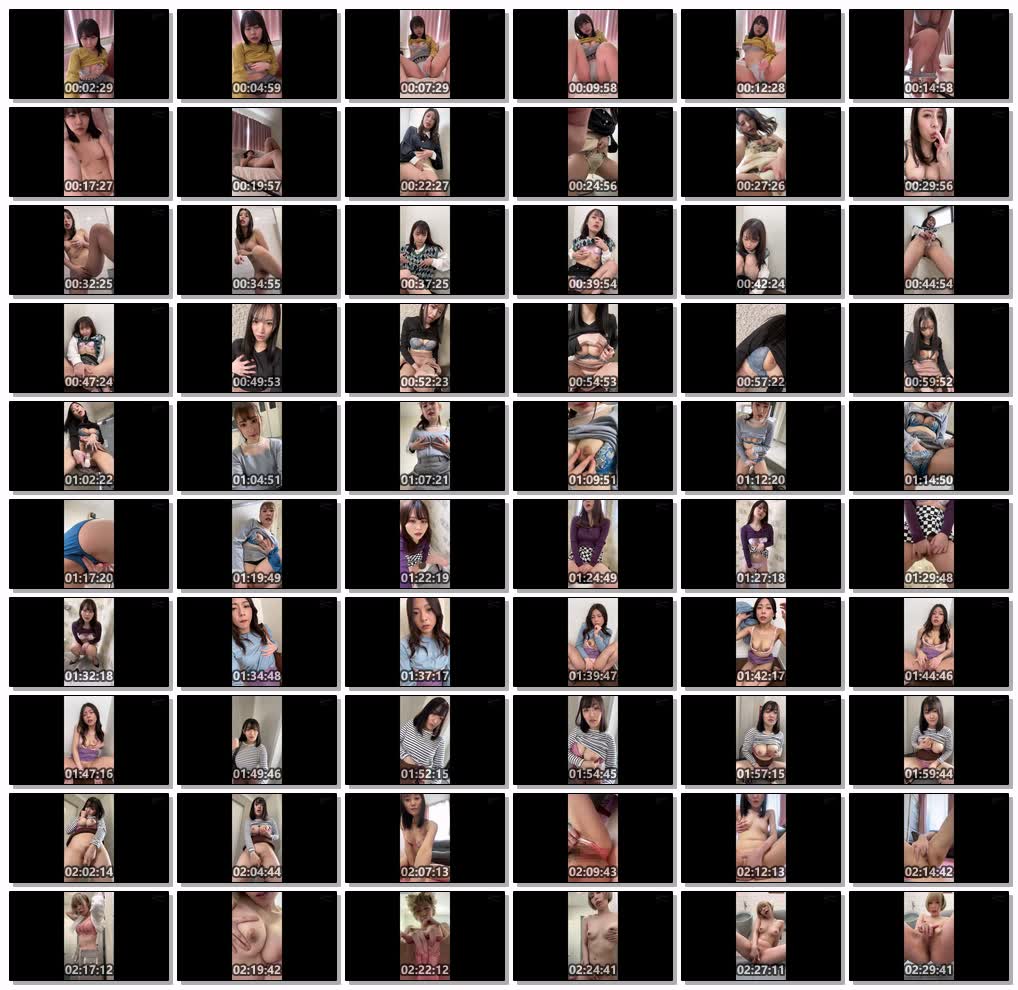 SABA-885【自撮り】どこでもオナ210人（巨乳多め）男子トイレ·雑居ビル階段など