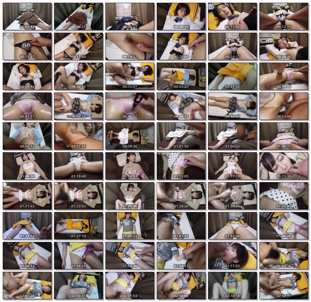 NUBI-065痴漢マッサージ4整体治療院盗撮意識朦朧の女子が睡眠姦されハメ悶える