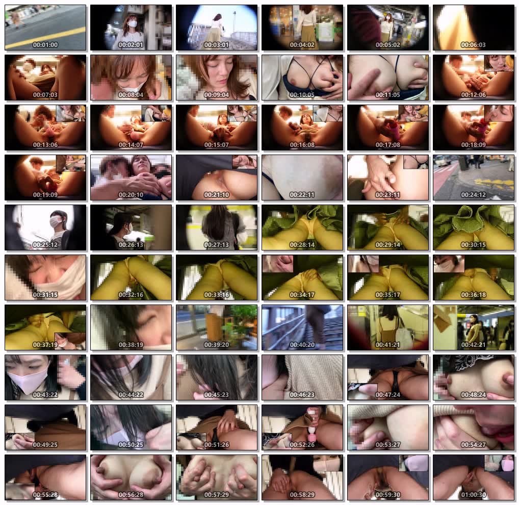 OCH-014電車痴漢集団鬼畜たちの痴漢2