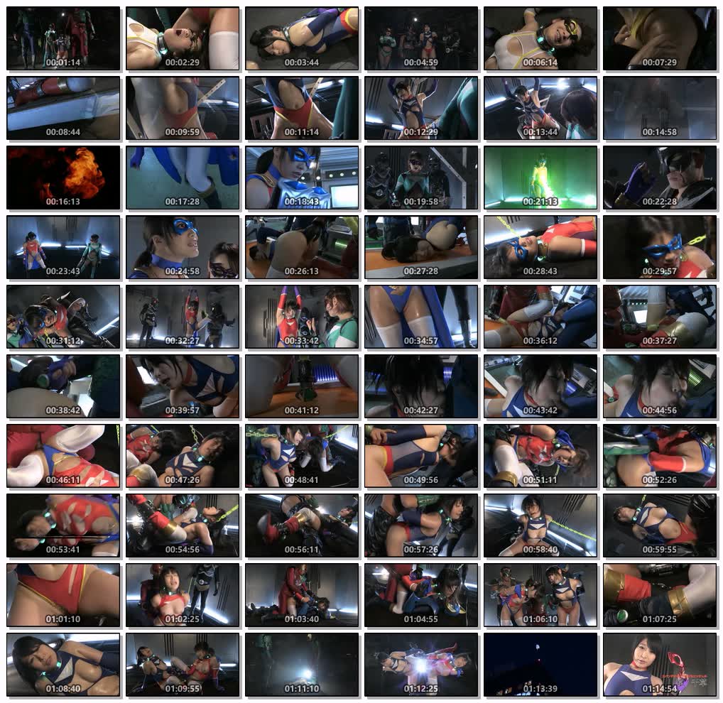 GHOR-21SPANDEXER4～三姉妹壊滅編～後編三姉妹全滅！潰れた最後の希望！！