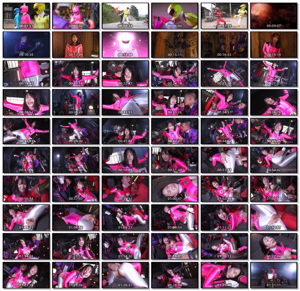 GHOV-58聖輝戦隊プリズムスリープリズムピンク密猟堕ち