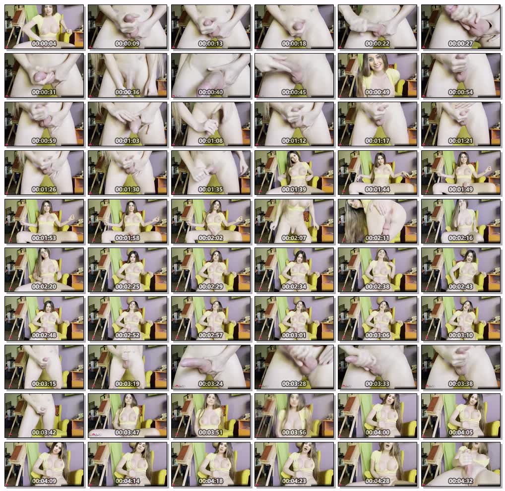 Al-爱丽森布里人妖手淫射精