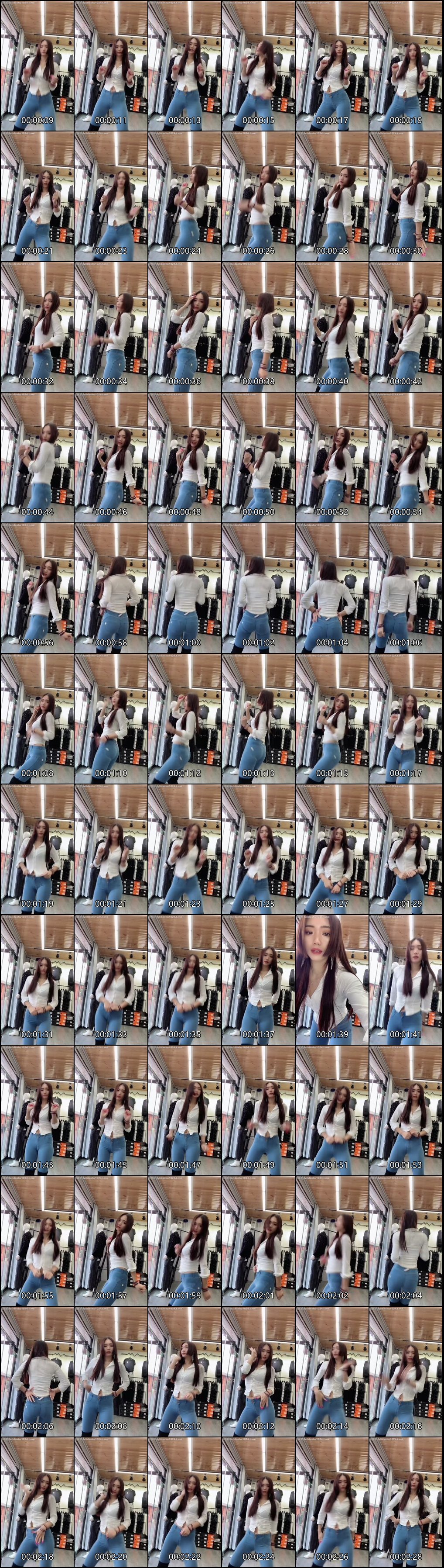 快手 元气学姐 裸舞牛仔裤包臀裙，私人定制全裸骚舞诱惑13