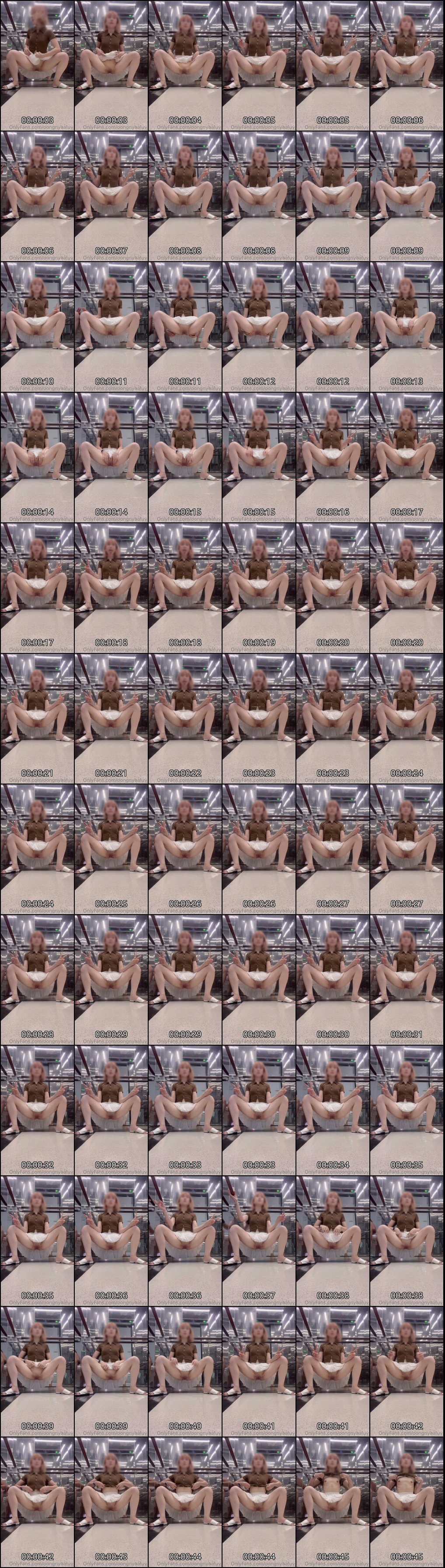 onlyfans 露出 oongnyaaluv 合集1反差小萝莉，露出自慰，双人啪啪3