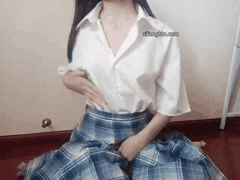 抖音 西西 萌妹西西 私人定制童颜夹子，揉胸自慰7